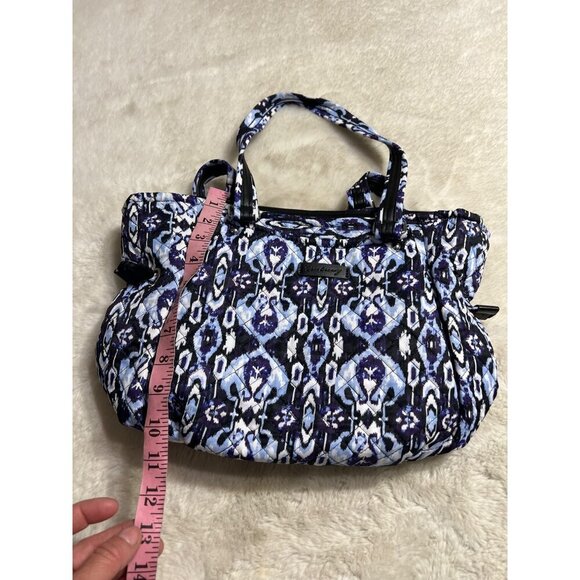 Vera Bradley Glenna satchel in Ikat Island bag purse - Picture 5 of 9